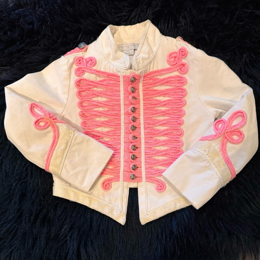 STELLA MCCARTNEY KIDS MILITARY JACKET SZ 6